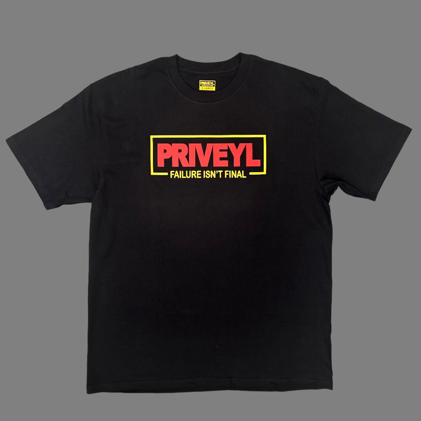 PRIVEYL Failure Isn't Final Tee-Black