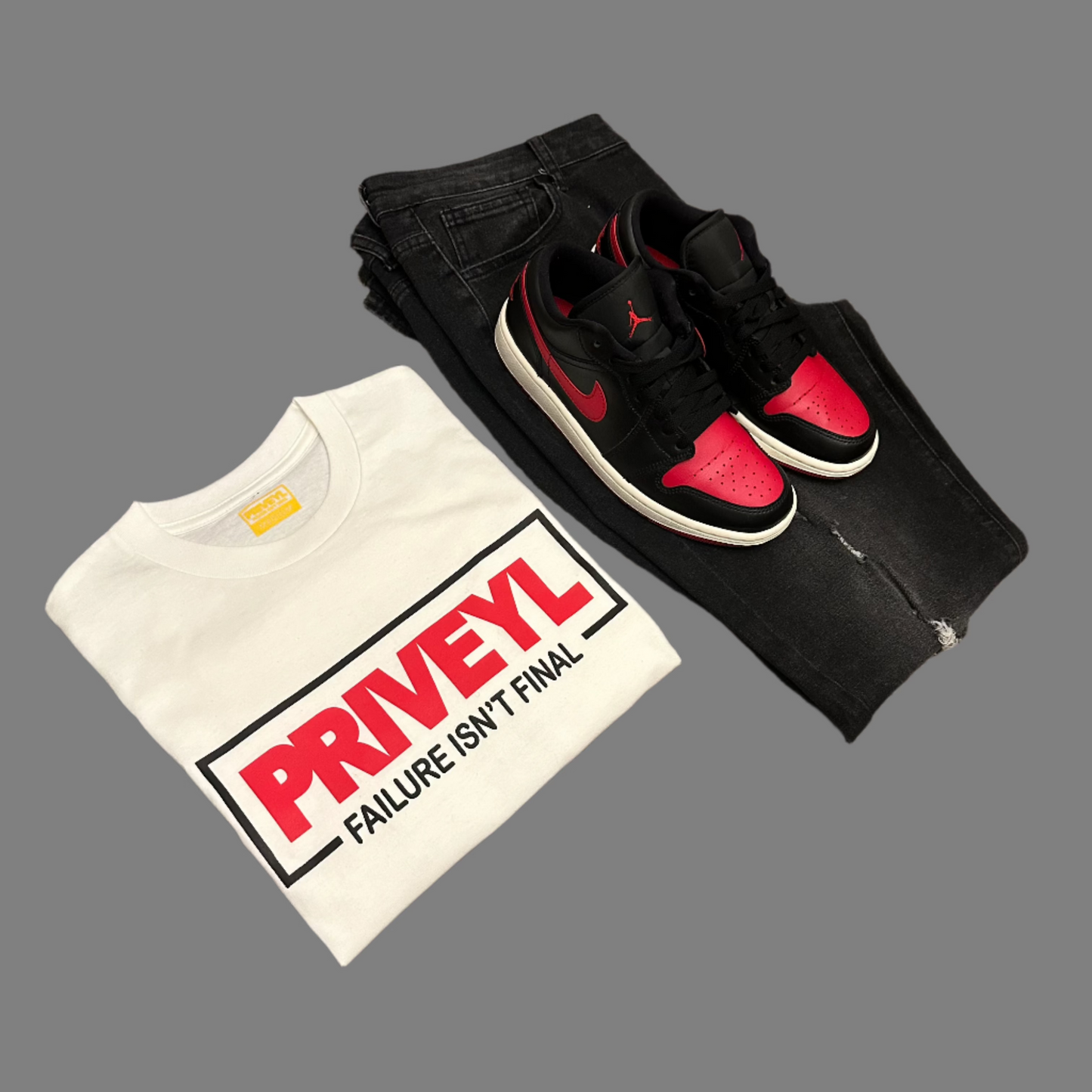 PRIVEYL Failure Isn't Final Tee-White